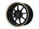 Motegi MR135 Matte Black Center with Bronze Lip 5-Lug Wheel; 17x8.5; 45mm Offset (87-90 Dakota)