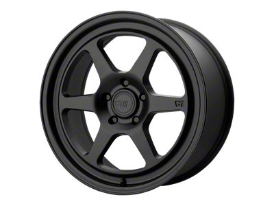 Motegi MR136 Satin Black 5-Lug Wheel; 17x8.5; 35mm Offset (87-90 Dakota)