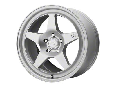 Motegi MR137 Hyper Silver 5-Lug Wheel; 17x8.5; 45mm Offset (87-90 Dakota)