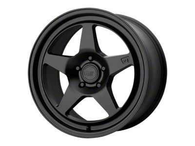 Motegi MR137 Satin Black 5-Lug Wheel; 17x8.5; 35mm Offset (87-90 Dakota)