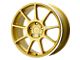 Motegi MR138 Gold with Machined Lip 5-Lug Wheel; 17x7; 38mm Offset (87-90 Dakota)