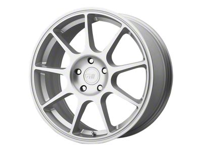 Motegi MR138 Hyper Silver 5-Lug Wheel; 18x8; 38mm Offset (87-90 Dakota)