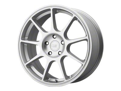 Motegi MR138 Hyper Silver 5-Lug Wheel; 18x9; 35mm Offset (87-90 Dakota)