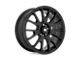 Motegi MS7 Matte Black 5-Lug Wheel; 17x8; 32mm Offset (87-90 Dakota)