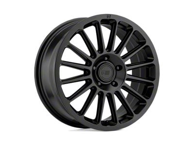 Motegi RS16 Satin Black 5-Lug Wheel; 17x7.5; 40mm Offset (87-90 Dakota)