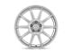 Motegi SS10 Hyper Silver 5-Lug Wheel; 18x8.5; 45mm Offset (87-90 Dakota)