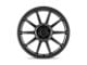 Motegi SS10 Satin Black 5-Lug Wheel; 17x7; 38mm Offset (87-90 Dakota)