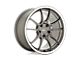 Motegi SS5 Gunmetal with Machined Lip 5-Lug Wheel; 18x8.5; 35mm Offset (87-90 Dakota)