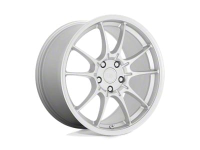 Motegi SS5 Hyper Silver 5-Lug Wheel; 18x8.5; 45mm Offset (87-90 Dakota)