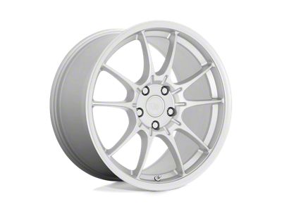 Motegi SS5 Hyper Silver 5-Lug Wheel; 18x9.5; 40mm Offset (87-90 Dakota)