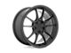 Motegi SS5 Satin Black 5-Lug Wheel; 17x8; 45mm Offset (87-90 Dakota)