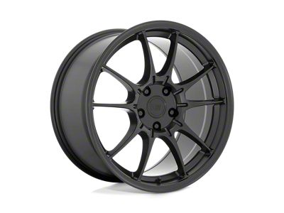 Motegi SS5 Satin Black 5-Lug Wheel; 18x9.5; 40mm Offset (87-90 Dakota)