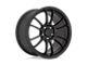 Motegi SS6 Satin Black 5-Lug Wheel; 18x8.5; 35mm Offset (87-90 Dakota)