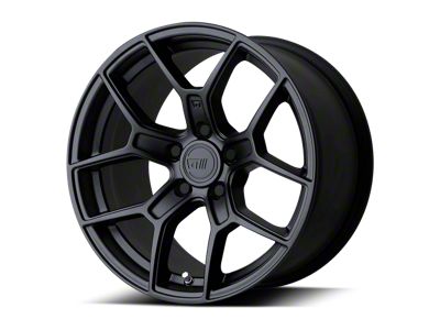 Motegi TM5 Satin Black 5-Lug Wheel; 17x8.5; 35mm Offset (87-90 Dakota)