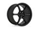 Motegi Traklite 3.0 Satin Black 5-Lug Wheel; 17x8.5; 42mm Offset (87-90 Dakota)