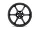 Motegi Traklite 3.0 Satin Black 5-Lug Wheel; 17x8.5; 42mm Offset (87-90 Dakota)