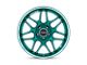 Motegi Tsubaki Hokkaido Green with Machined Lip 5-Lug Wheel; 18x10.5; 25mm Offset (87-90 Dakota)