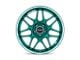 Motegi Tsubaki Hokkaido Green with Machined Lip 5-Lug Wheel; 19x9.5; 25mm Offset (87-90 Dakota)