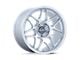 Motegi Tsubaki Hyper Silver with Machined Lip 5-Lug Wheel; 18x10.5; 25mm Offset (87-90 Dakota)