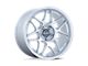 Motegi Tsubaki Hyper Silver with Machined Lip 5-Lug Wheel; 18x9.5; 25mm Offset (87-90 Dakota)