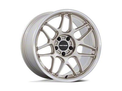 Motegi Tsubaki Motorsport Gold with Machined Lip 5-Lug Wheel; 18x9.5; 15mm Offset (87-90 Dakota)