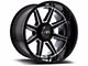 Motiv Off Road Balast Gloss Black Machined 8-Lug Wheel; 20x9; 18mm Offset (10-18 RAM 2500)