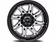 Motiv Off Road Millenium Gloss Black Machined 8-Lug Wheel; 20x10; -12mm Offset (10-18 RAM 2500)