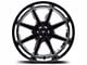 Motiv Off Road Balast Gloss Black Machined 8-Lug Wheel; 20x10; -12mm Offset (10-18 RAM 3500 SRW)