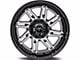 Motiv Off Road Millenium Gloss Black Machined 8-Lug Wheel; 20x10; -12mm Offset (10-18 RAM 3500 SRW)