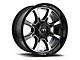 Motiv Offroad Glock Gloss Black Machined 8-Lug Wheel; 20x9; 18mm Offset (19-24 RAM 2500)