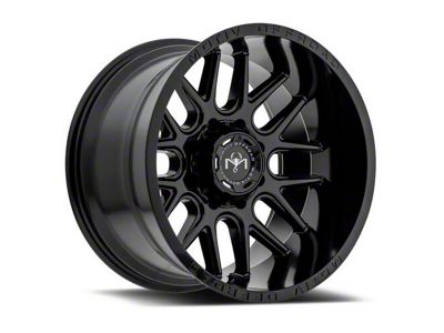 Motiv Offroad Magnus Gloss Black 8-Lug Wheel; 20x9; 18mm Offset (20-24 Silverado 2500 HD)