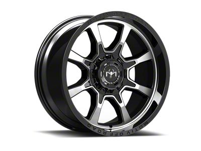 Motiv Offroad Glock Gloss Black 6-Lug Wheel; 20x10; -12mm Offset (2024 Ranger)