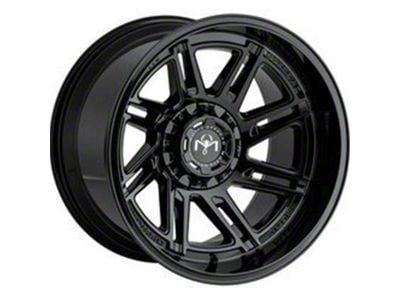 Motiv Offroad Millenium Series Gloss Black 5-Lug Wheel; 20x10; -12mm Offset (05-11 Dakota)