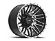 Motiv Offroad Mutant Gloss Black with Chrome Accents 5-Lug Wheel; 20x10; -25mm Offset (09-18 RAM 1500)