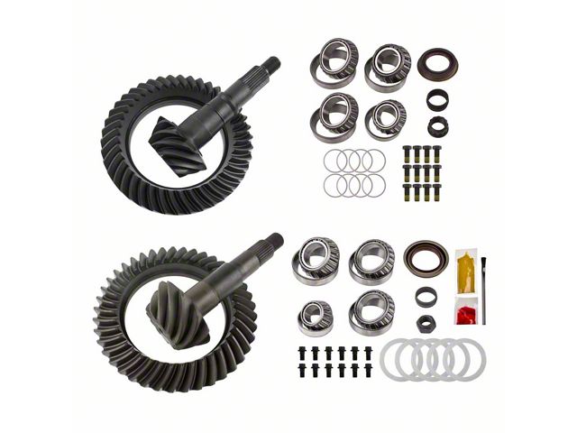 Motive Gear 9.25-Inch Front and 11.50-Inch Rear Axle Complete Ring and Pinion Gear Kit; 3.73 Gear Ratio (07-10 4WD RAM 3500)