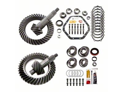 Motive Gear 9.25-Inch Front and 10.50-Inch Rear Axle Complete Ring and Pinion Gear Kit; 4.56 Gear Ratio (07-10 4WD Sierra 2500 HD)