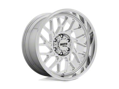 Moto Metal MO805 Chrome 8-Lug Wheel; 20x10; -18mm Offset (01-06 Sierra 3500 HD SRW)