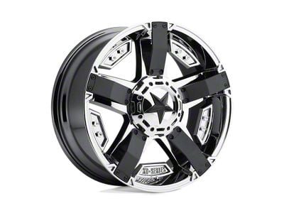 Moto Metal Phantom Gloss Black Milled 8-Lug Wheel; 24x12; -44mm Offset (01-06 Sierra 3500 HD SRW)