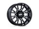 Moto Metal Legacy Gloss Black Machined 5-Lug Wheel; 17x9; 1mm Offset (02-08 RAM 1500, Excluding Mega Cab)