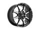 Moto Metal MO970 Gloss Black Machined Face 5-Lug Wheel; 17x8; 0mm Offset (02-08 RAM 1500, Excluding Mega Cab)