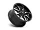 Moto Metal MO970 Gloss Black Machined Face 5-Lug Wheel; 17x8; 0mm Offset (02-08 RAM 1500, Excluding Mega Cab)