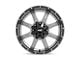 Moto Metal MO970 Gloss Gray Center with Gloss Black Lip 5-Lug Wheel; 20x9; 0mm Offset (02-08 RAM 1500, Excluding Mega Cab)