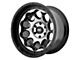 Moto Metal MO990 Rotary Gloss Black Machined 5-Lug Wheel; 20x12; -44mm Offset (02-08 RAM 1500, Excluding Mega Cab)