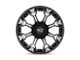 Moto Metal Sniper Gloss Black Milled 5-Lug Wheel; 20x9; 0mm Offset (02-08 RAM 1500, Excluding Mega Cab)