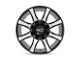 Moto Metal Spider Gloss Black Machined 5-Lug Wheel; 20x9; 0mm Offset (02-08 RAM 1500, Excluding Mega Cab)