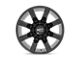 Moto Metal Spider Gloss Black 5-Lug Wheel; 20x9; 0mm Offset (02-08 RAM 1500, Excluding Mega Cab)