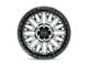 Moto Metal Warlock Gloss Black Machined with Gray Tint 5-Lug Wheel; 20x10; -18mm Offset (02-08 RAM 1500, Excluding Mega Cab)