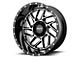 Moto Metal Breakout Gloss Black Machined 8-Lug Wheel; 20x10; -18mm Offset (03-09 RAM 2500)