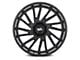 Moto Metal Combat Matte Black 8-Lug Wheel; 22x12; -44mm Offset (03-09 RAM 2500)