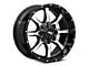 Moto Metal MO970 Gloss Black Machined Face 8-Lug Wheel; 17x9; 12mm Offset (03-09 RAM 2500)